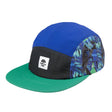 Turtle Fur Offgrid 5-Panel Hat  -  One Size Fits Most / Azul Tropics