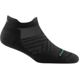 Darn Tough Womens Run No Show Tab Ultra-Lightweight Socks  -  Small / Black