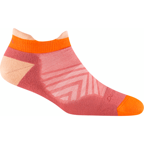 Darn Tough Womens Run No Show Tab Ultra-Lightweight Socks  -  Small / Canyon