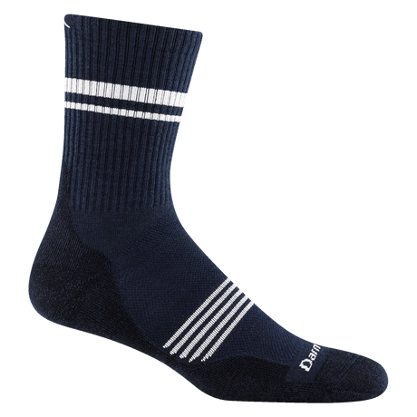 Darn Tough Mens Element Micro Crew Lightweight Running Socks  -  Medium / Eclipse
