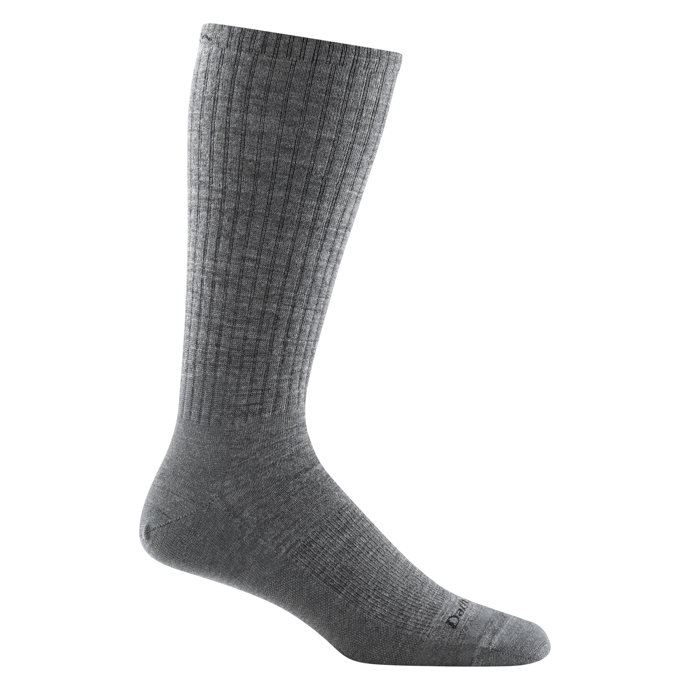 Darn Tough Mens The Standard Mid-Calf Lightweight Lifestyle Socks  -  Medium / Medium Gray
