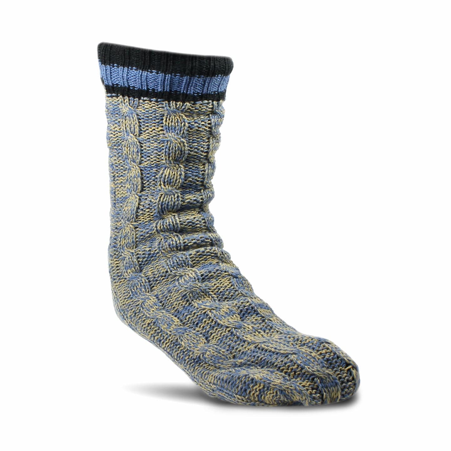 Woolrich Mens Aloe Slipper Socks  -  Large / Marine