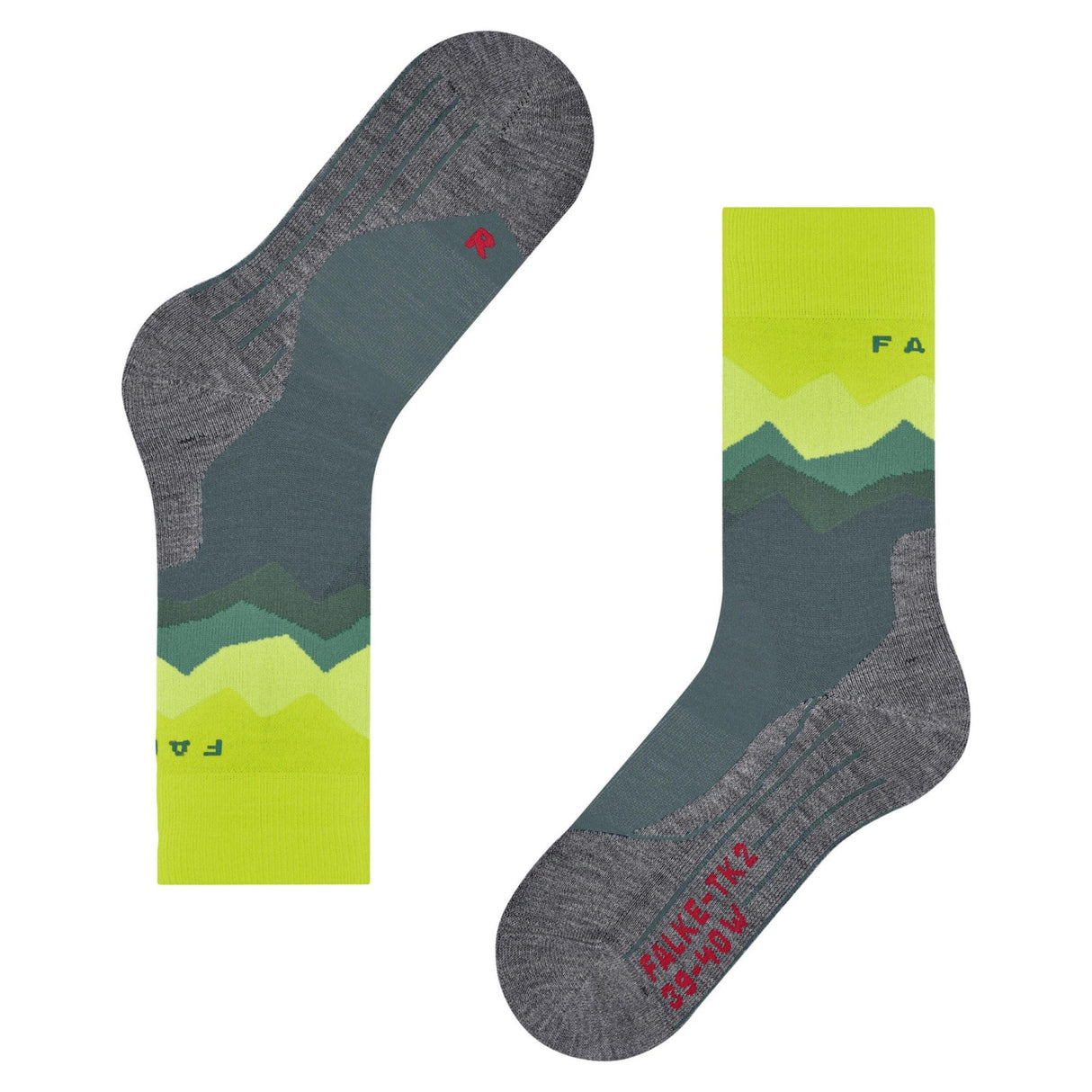 FALKE Mens TK2 Crest Trekking Socks  -