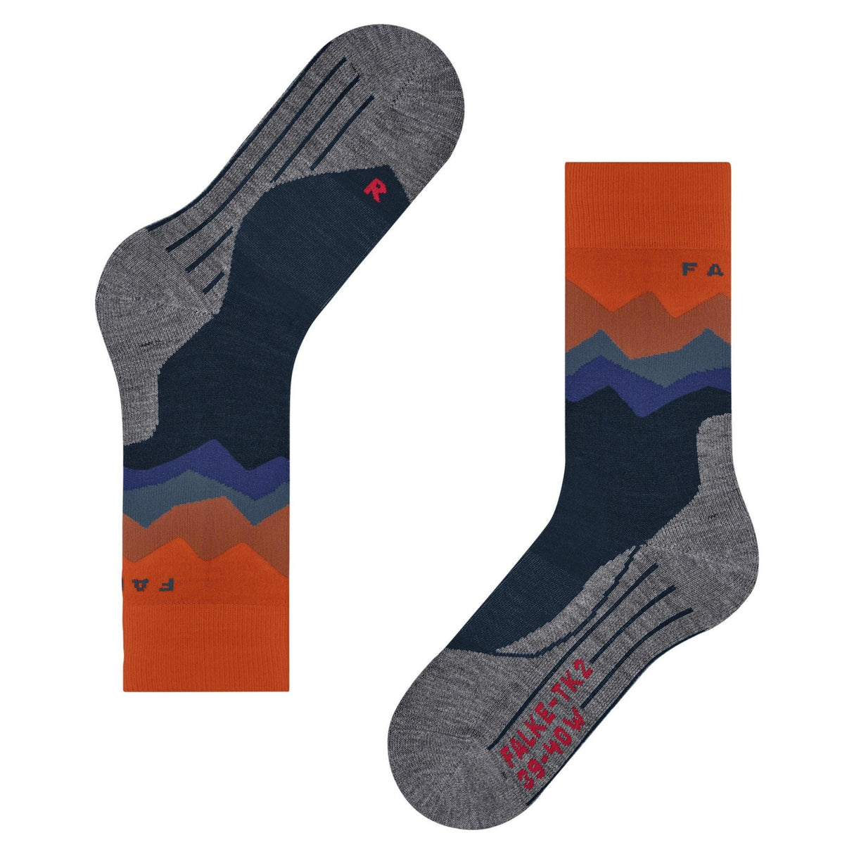 FALKE Mens TK2 Crest Trekking Socks  -