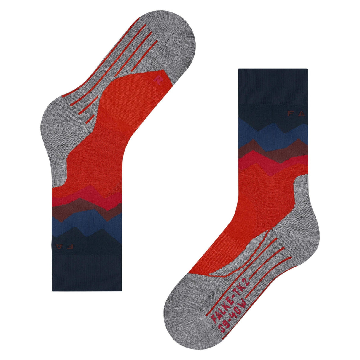 FALKE Mens TK2 Crest Trekking Socks  -