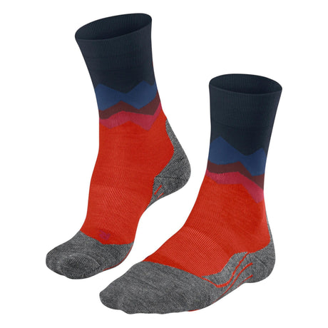 FALKE Mens TK2 Crest Trekking Socks  -  39-41 / Samba Orange