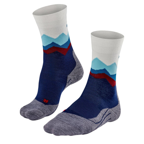 FALKE Womens TK2 Explore Trekking Crew Socks  -  35-36 / Dark Night