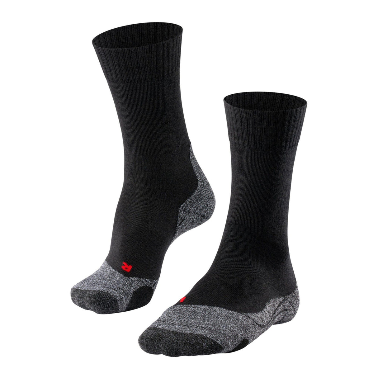 FALKE Womens TK2 Explore Trekking Socks - 35-36 / Black/Mix