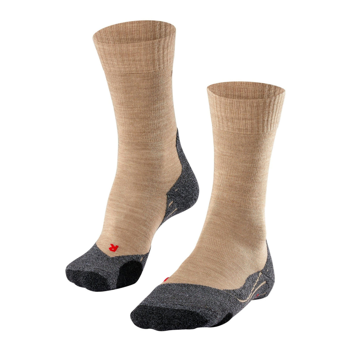 FALKE Womens TK2 Explore Trekking Socks - 35-36 / Nature Melange