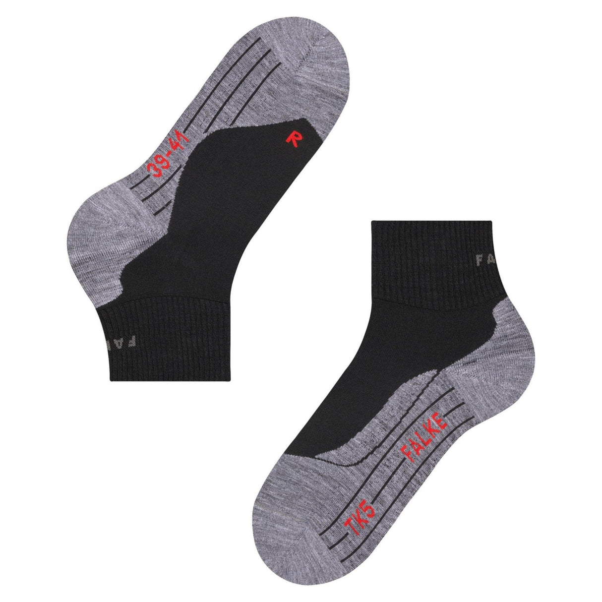 FALKE Mens TK5 Wander Short Trekking Socks  -