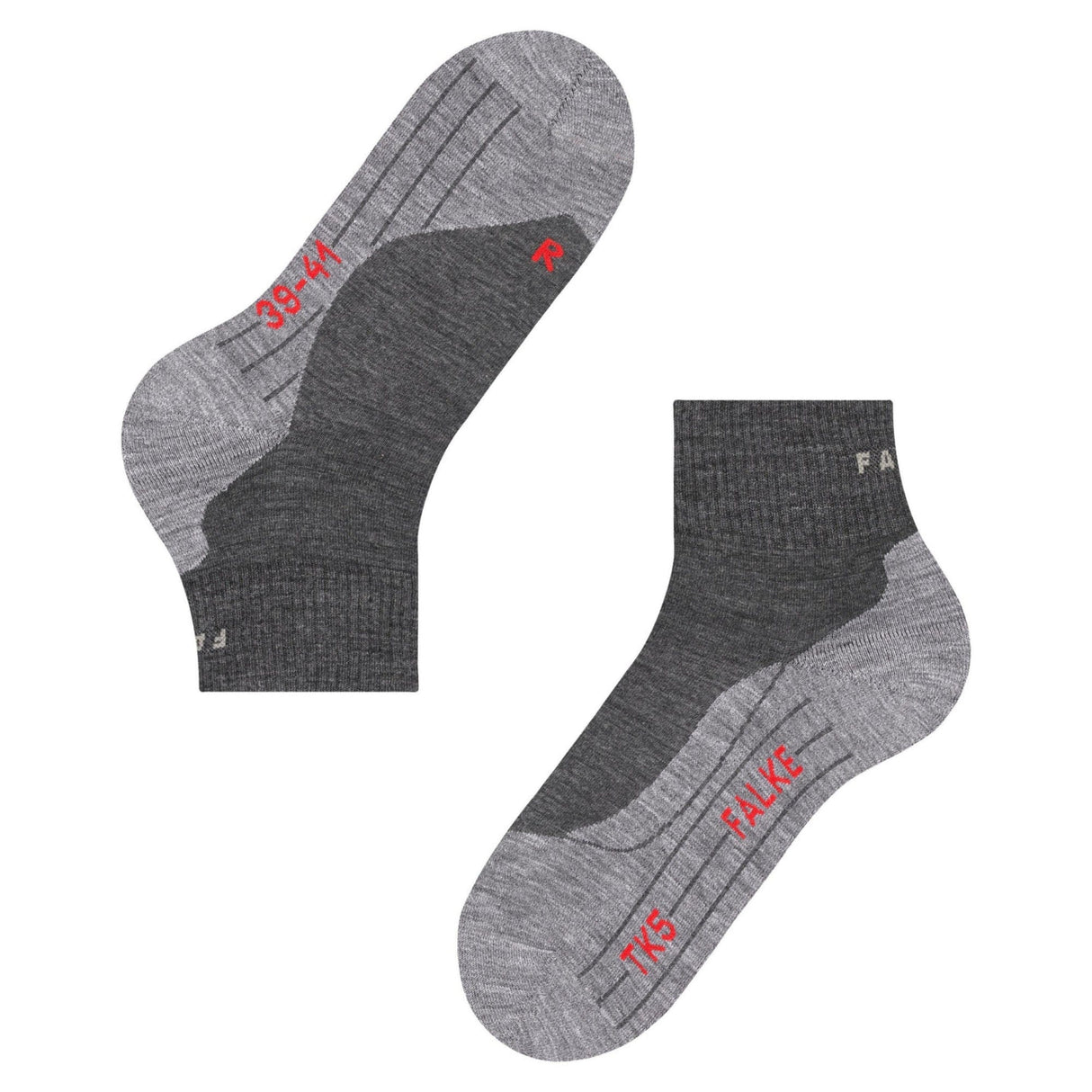 FALKE Mens TK5 Wander Short Trekking Socks  -