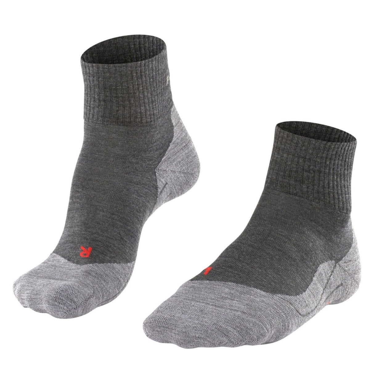 FALKE Mens TK5 Wander Short Trekking Socks  -  39-41 / Asphalt Mel