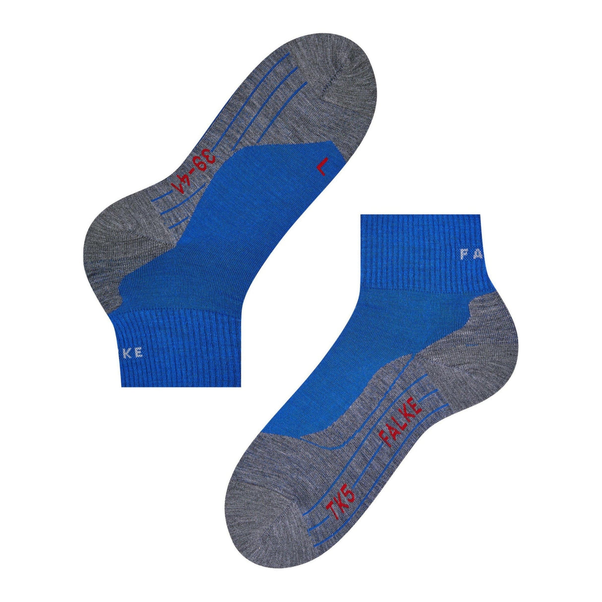 FALKE Mens TK5 Wander Short Trekking Socks  -