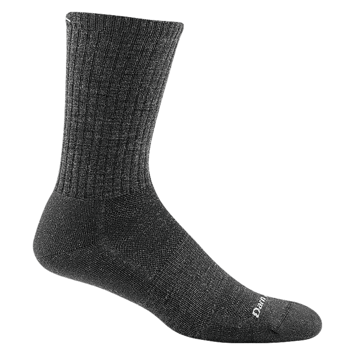 Darn Tough Mens The Standard Crew Lightweight Lifestyle Socks - Medium / Charcoal