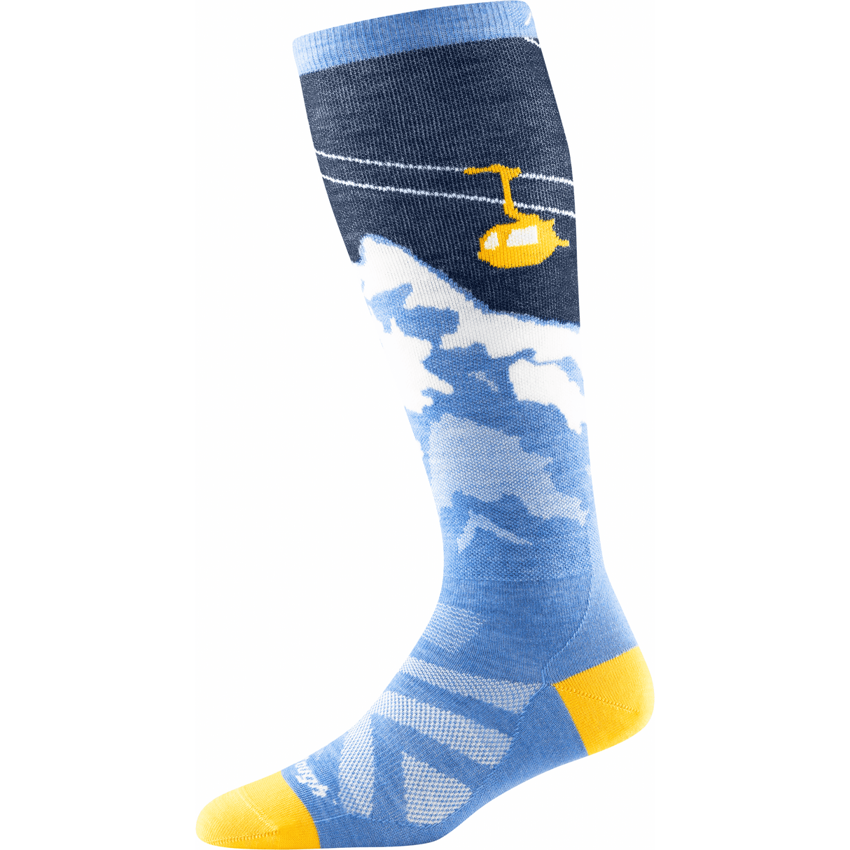 Darn Tough Womens Yeti Over-the-Calf Lightweight Ski & Snowboard Socks  -