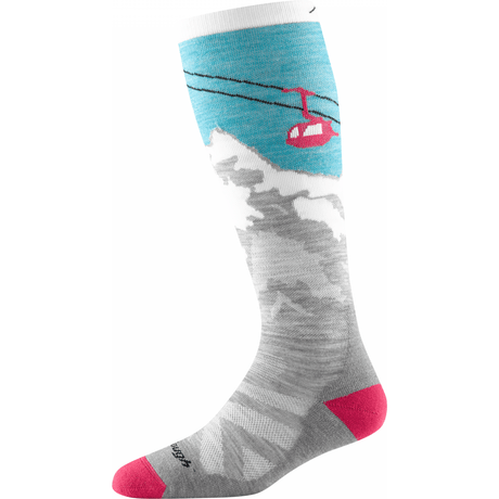 Darn Tough Womens Yeti Over-the-Calf Midweight Ski & Snowboard Socks  -