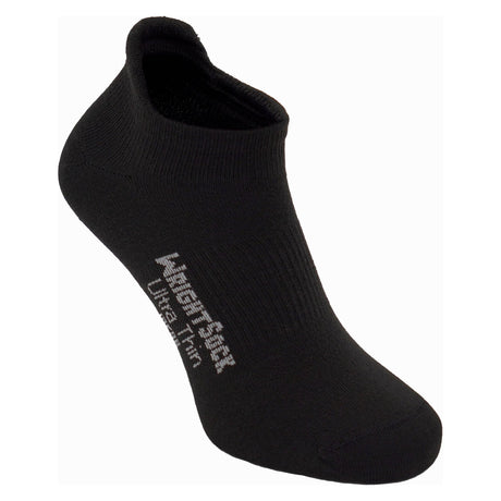 Wrightsock Ultra Thin Tab Single Layer Socks  -  Small / Black