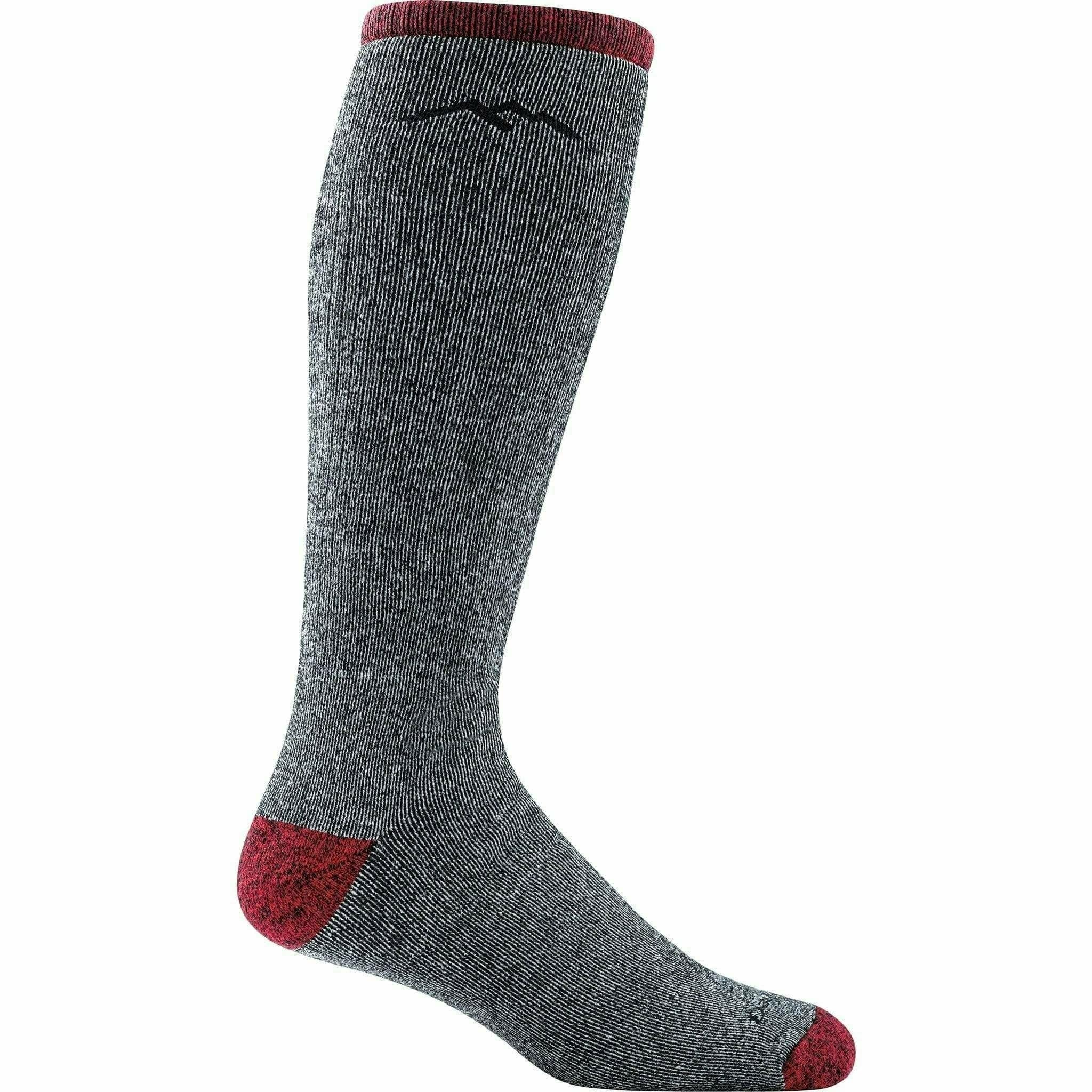 Darn Tough Mens Mountaineering Over-the-Calf Heavyweight Socks  -  Small / Smoke