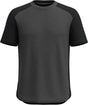Smartwool Mens Active Mesh Short Sleeve Tee  -  Small / Charcoal Heather