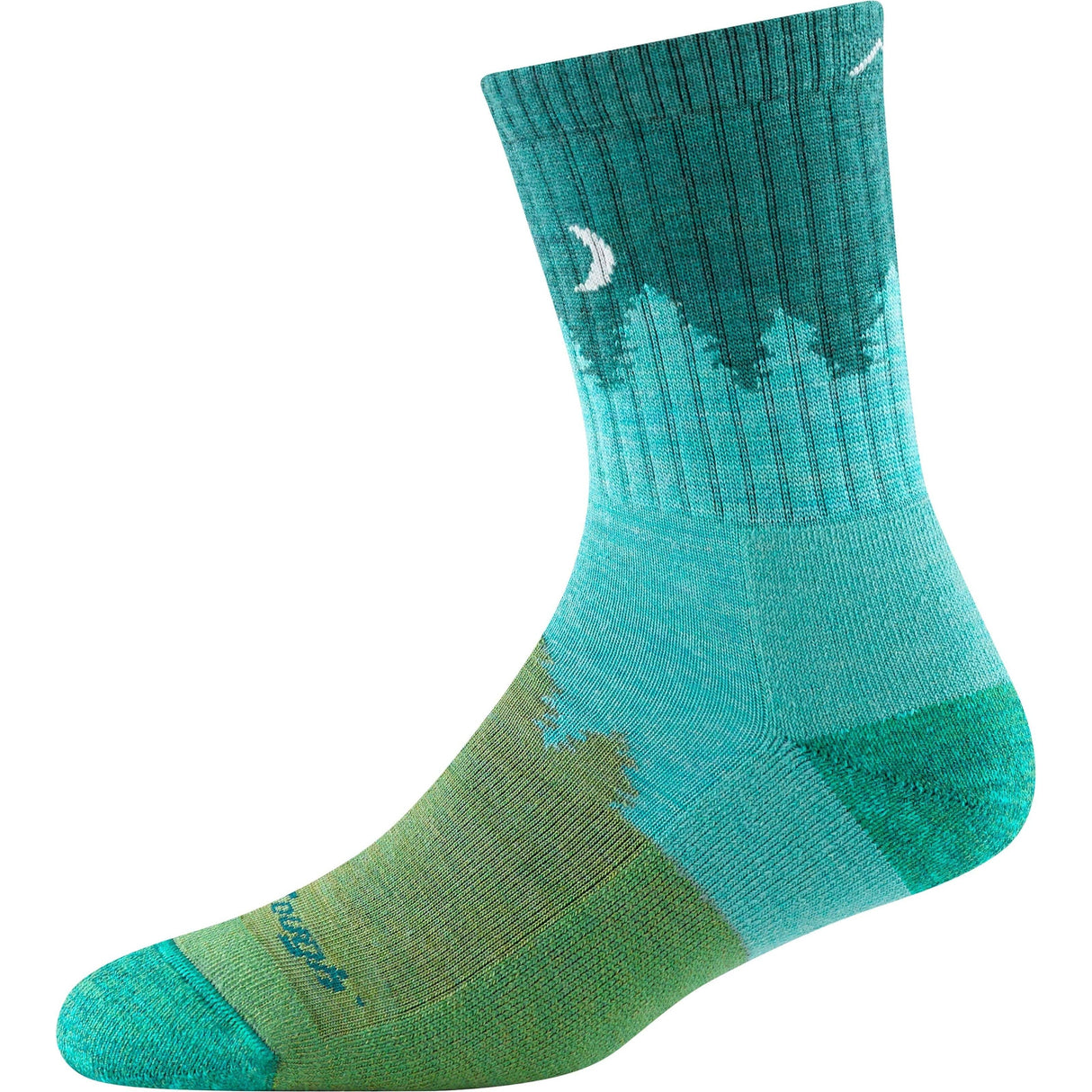 Darn Tough Womens Treeline Micro Crew Midweight Hiking Socks  -