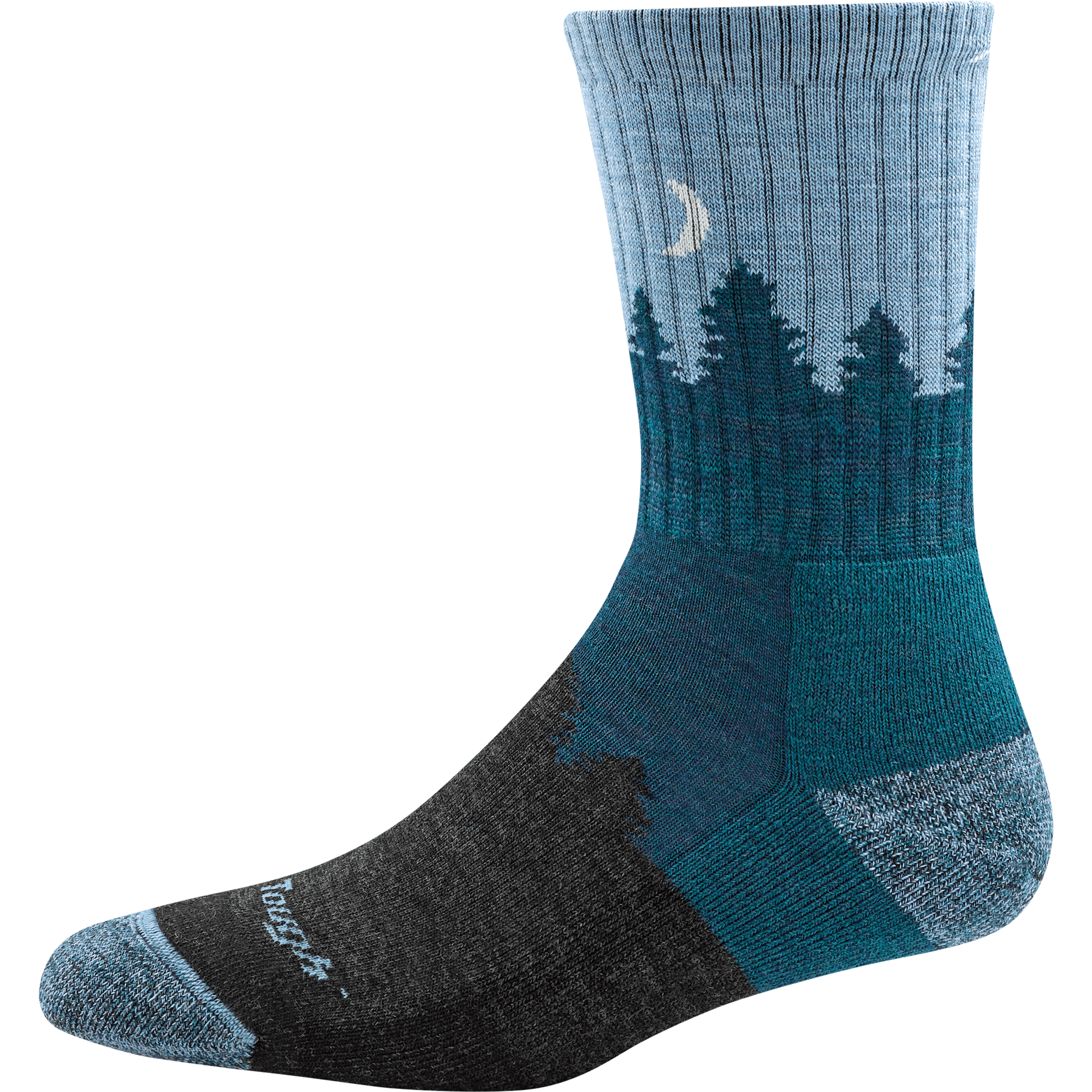 Darn Tough Womens Treeline Micro Crew Midweight Hiking Socks  -