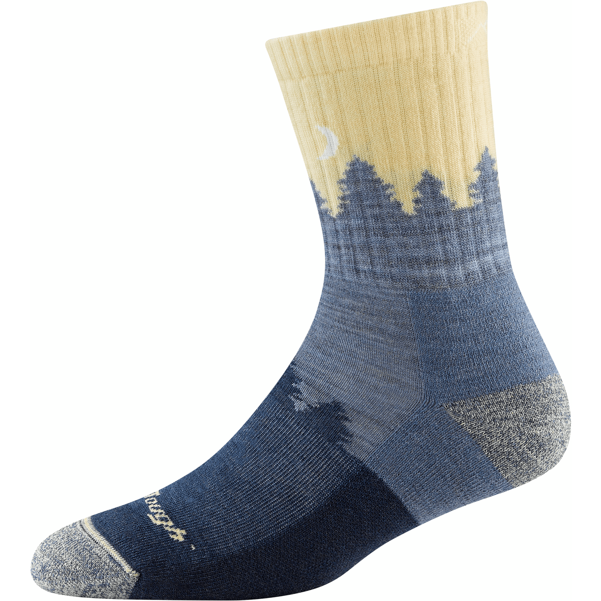Darn Tough Womens Treeline Micro Crew Midweight Hiking Socks  -