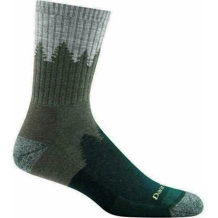 Darn Tough Mens Number 2 Micro Crew Midweight Hiking Socks  -