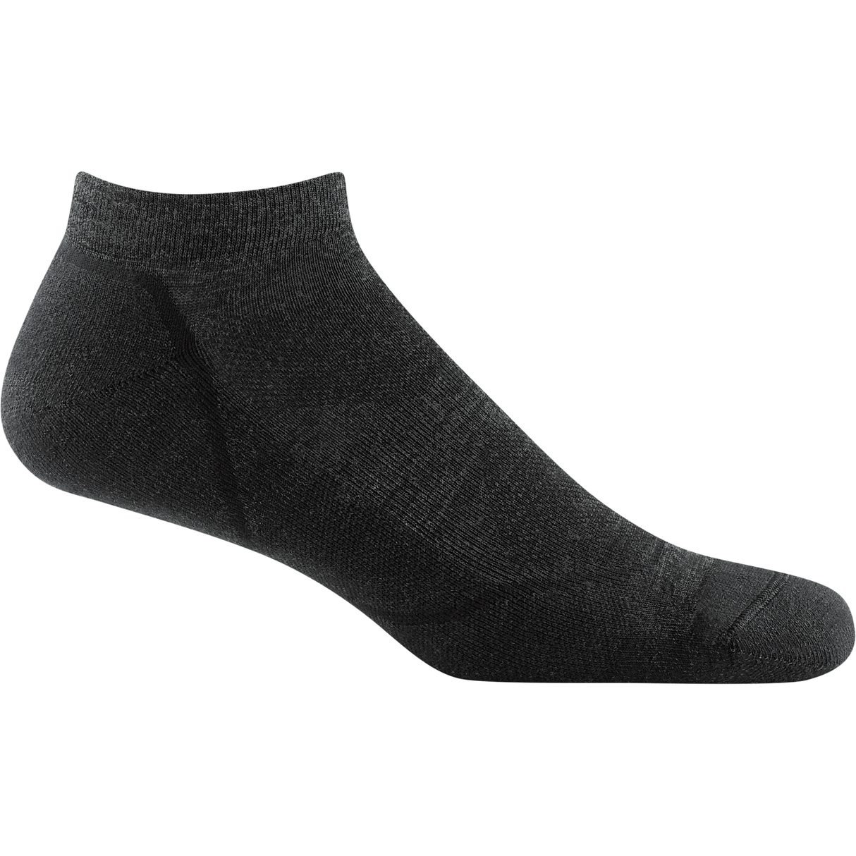 Darn Tough Mens Light Hiker No Show Lightweight Socks  -  Medium / Black
