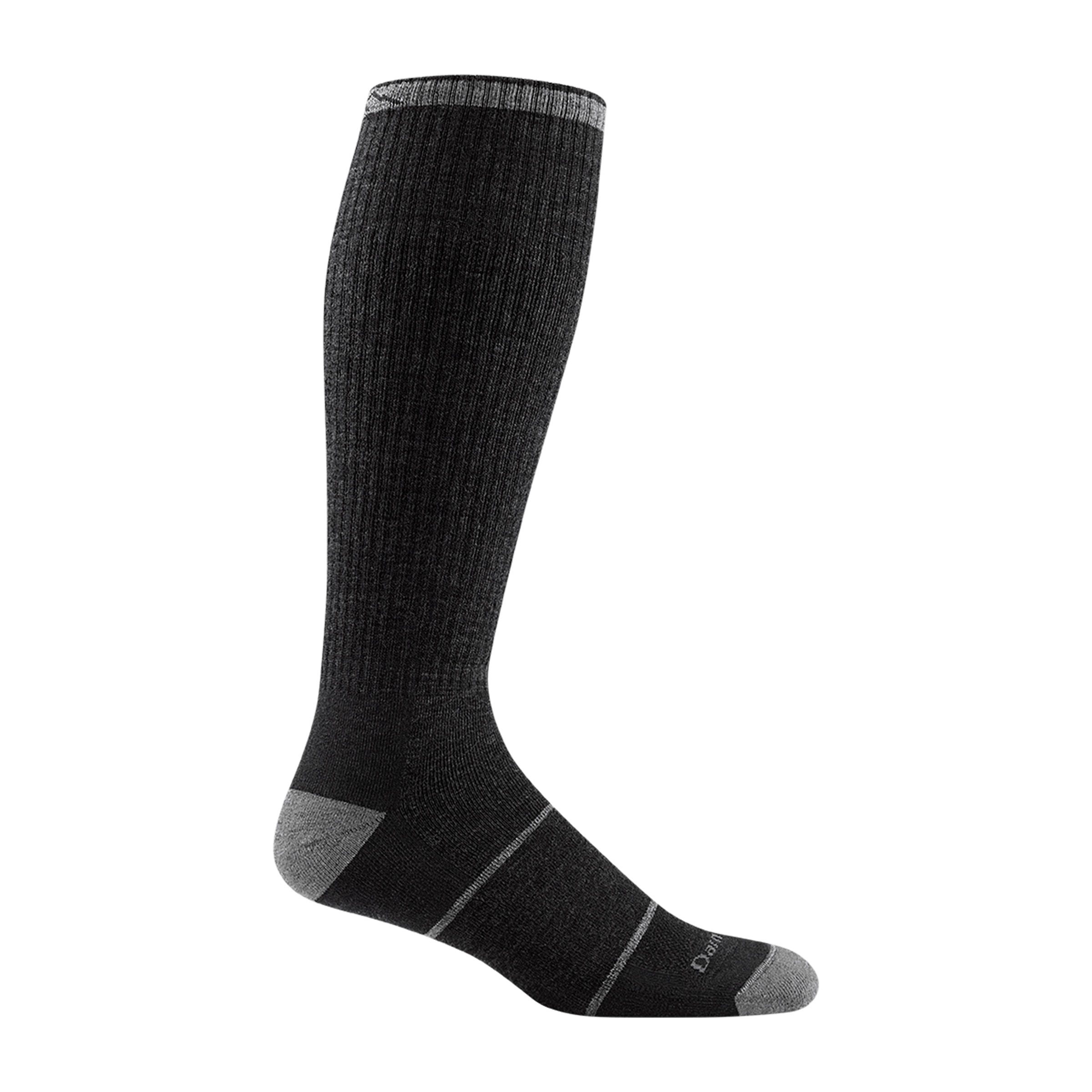 Darn Tough Mens Paul Bunyan Over-the-Calf Midweight Work Socks  -  Small / Gravel