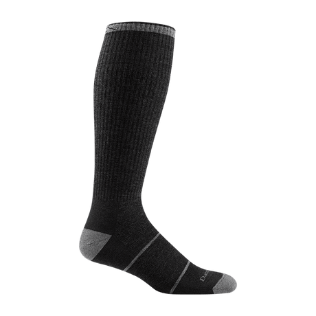 Darn Tough Mens Paul Bunyan Over-the-Calf Midweight Work Socks  -  Small / Gravel