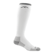 Darn Tough Mens Westerner Over-the-Calf Lightweight Work Socks  -  Small / White
