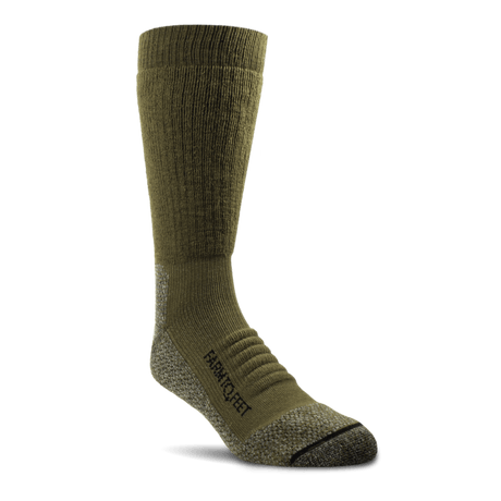 Farm to Feet Quantico Full Cushion Tactical Boot Socks  -  Medium / Coyote Brown