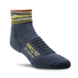 Farm to Feet Max Patch Lightweight Mini Crew Hiking Socks  -  Small / Denim Heather