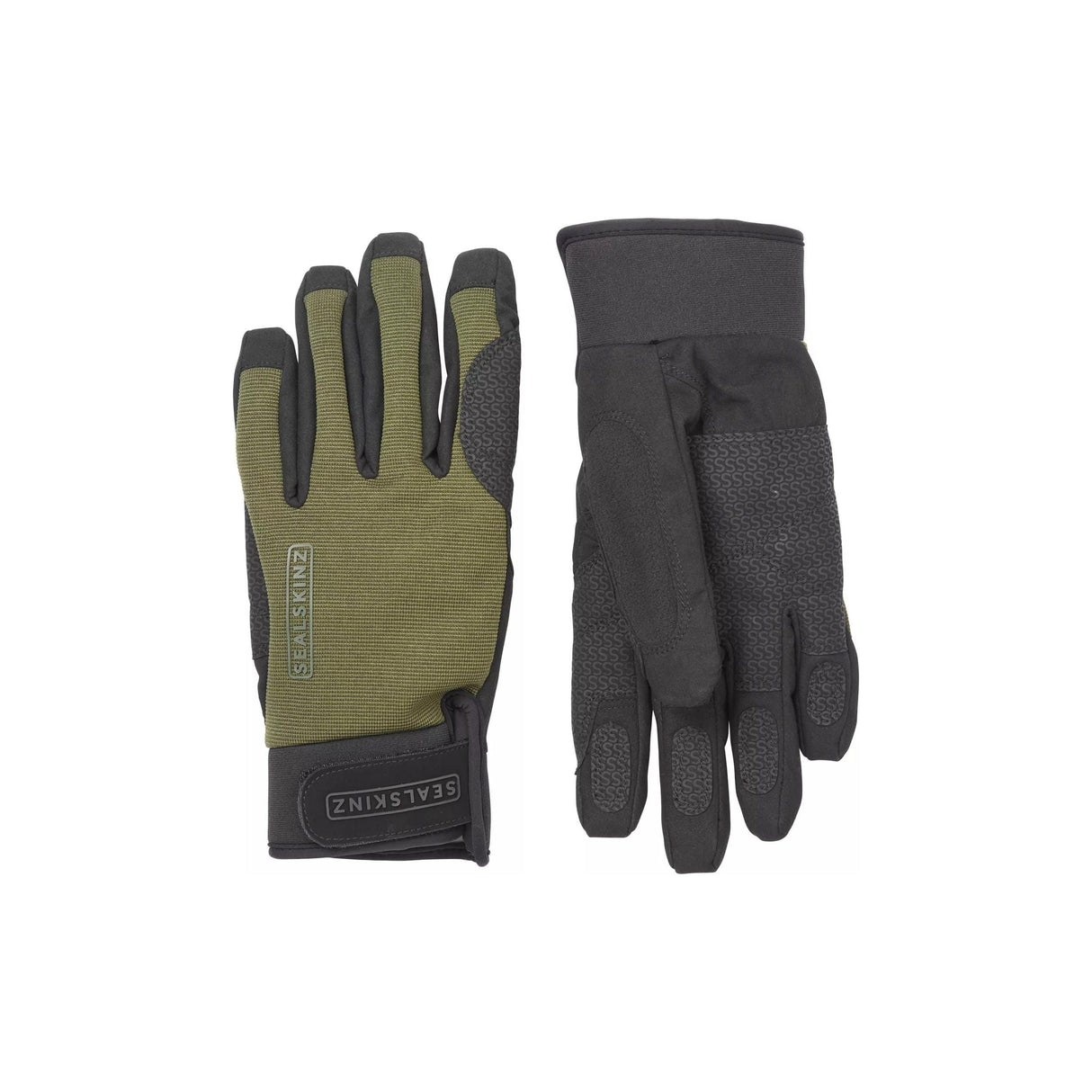 Sealskinz Harling Waterproof All Weather Gloves  -  Small / Olive