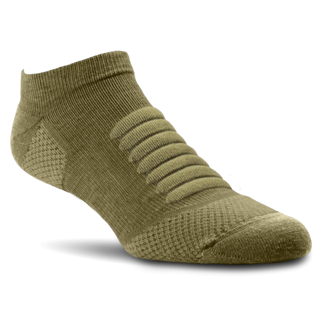 Farm to Feet Fayetteville Light Cushion Tactical Socks  -  Small / Coyote Brown