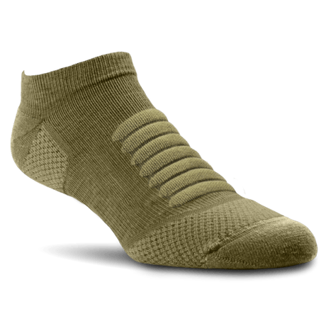 Farm to Feet Fayetteville Light Cushion Tactical Socks  -  Small / Coyote Brown
