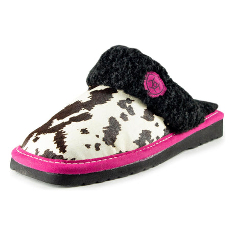 Ariat Womens Jackie Square Toe Exotic Slippers  -  6 / Pink Pony