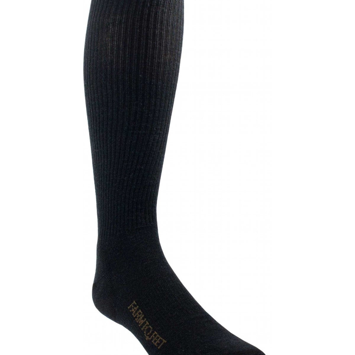 Farm to Feet Sentinel Light Cushion Over-the-Calf Tactical Socks  -  Small / Black