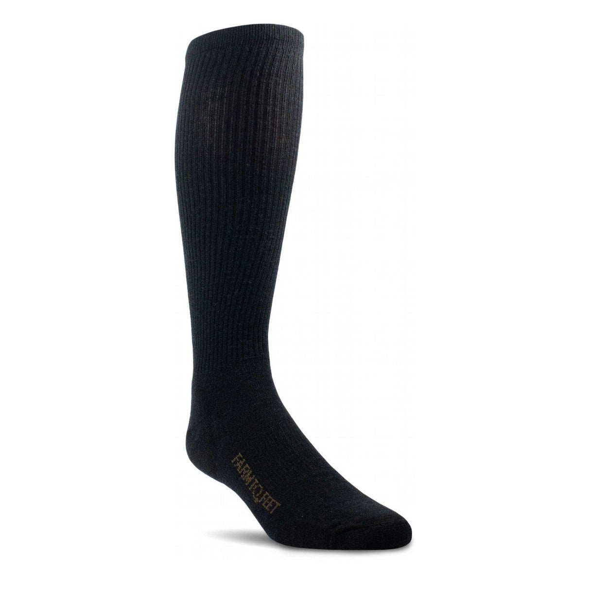 Farm to Feet Sentinel Light Cushion Over-the-Calf Tactical Socks - Small / Black