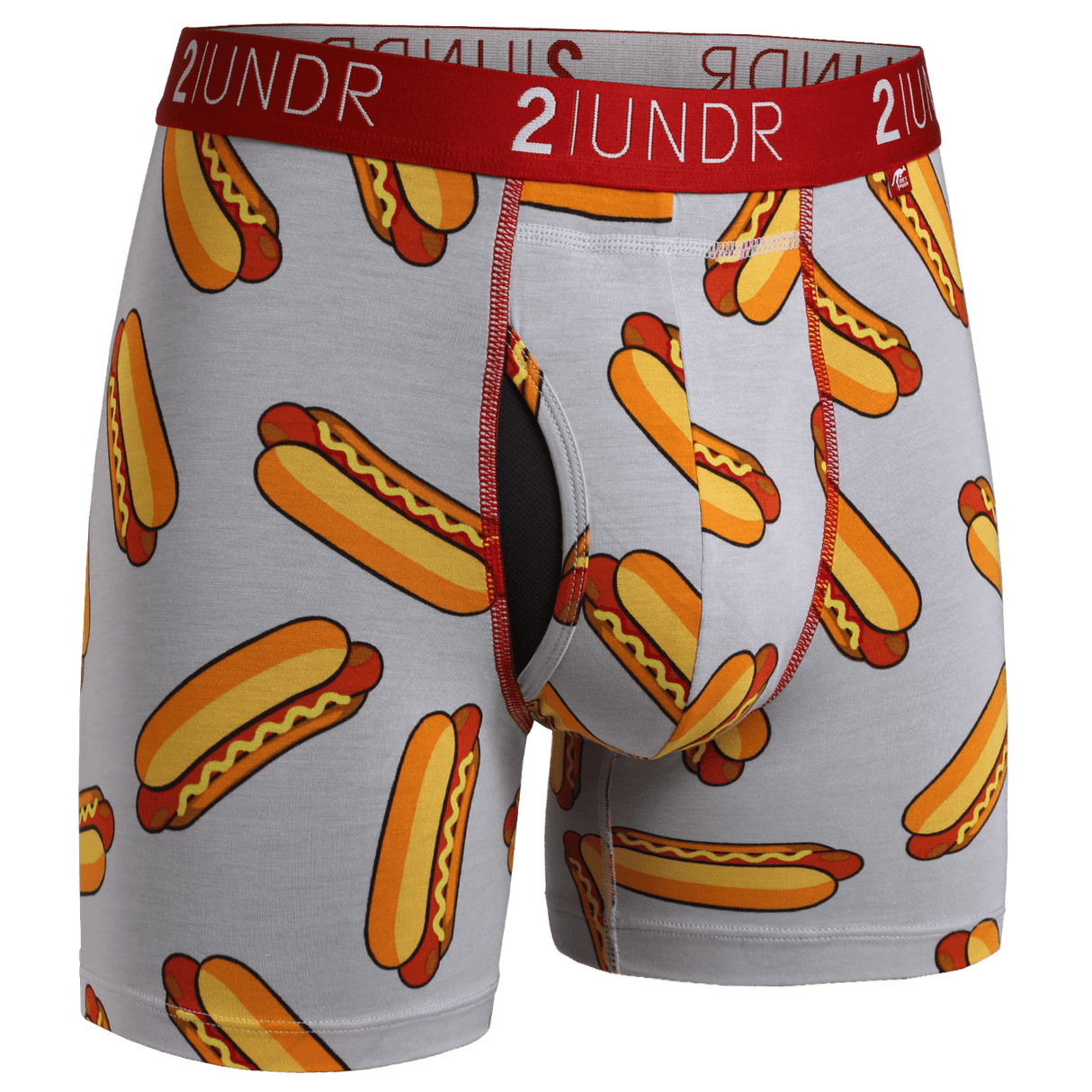 2UNDR Mens Swing Shift Boxer Brief Prints - Small / Wieners