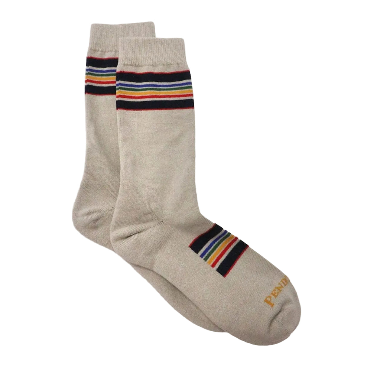 Pendleton National Park Stripe Crew Socks - Medium / Yellowstone 2