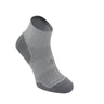 Wrightsock Racer Quarter Socks  -  Small / Grey Heather