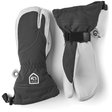 Hestra Womens Heli Ski 3-Finger Mittens  -  5 / Gray/Off White