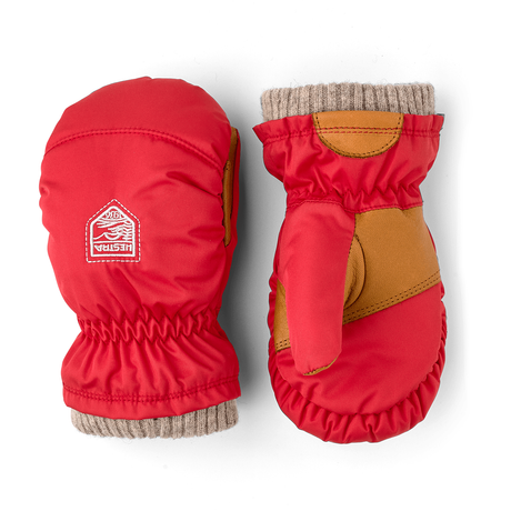 Hestra Toddler My First Basic Mittens  -  1 / Light Red