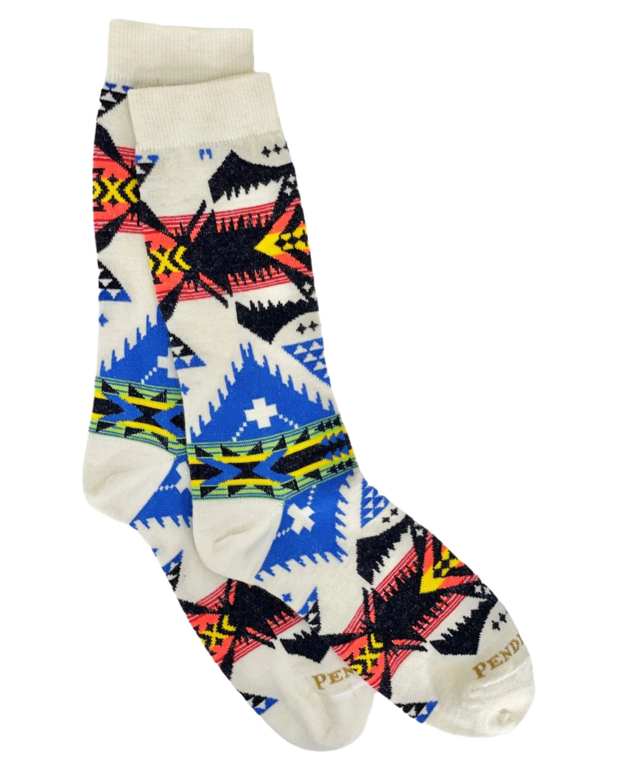 Pendleton Nehalem Crew Socks  -  Medium / Ivory