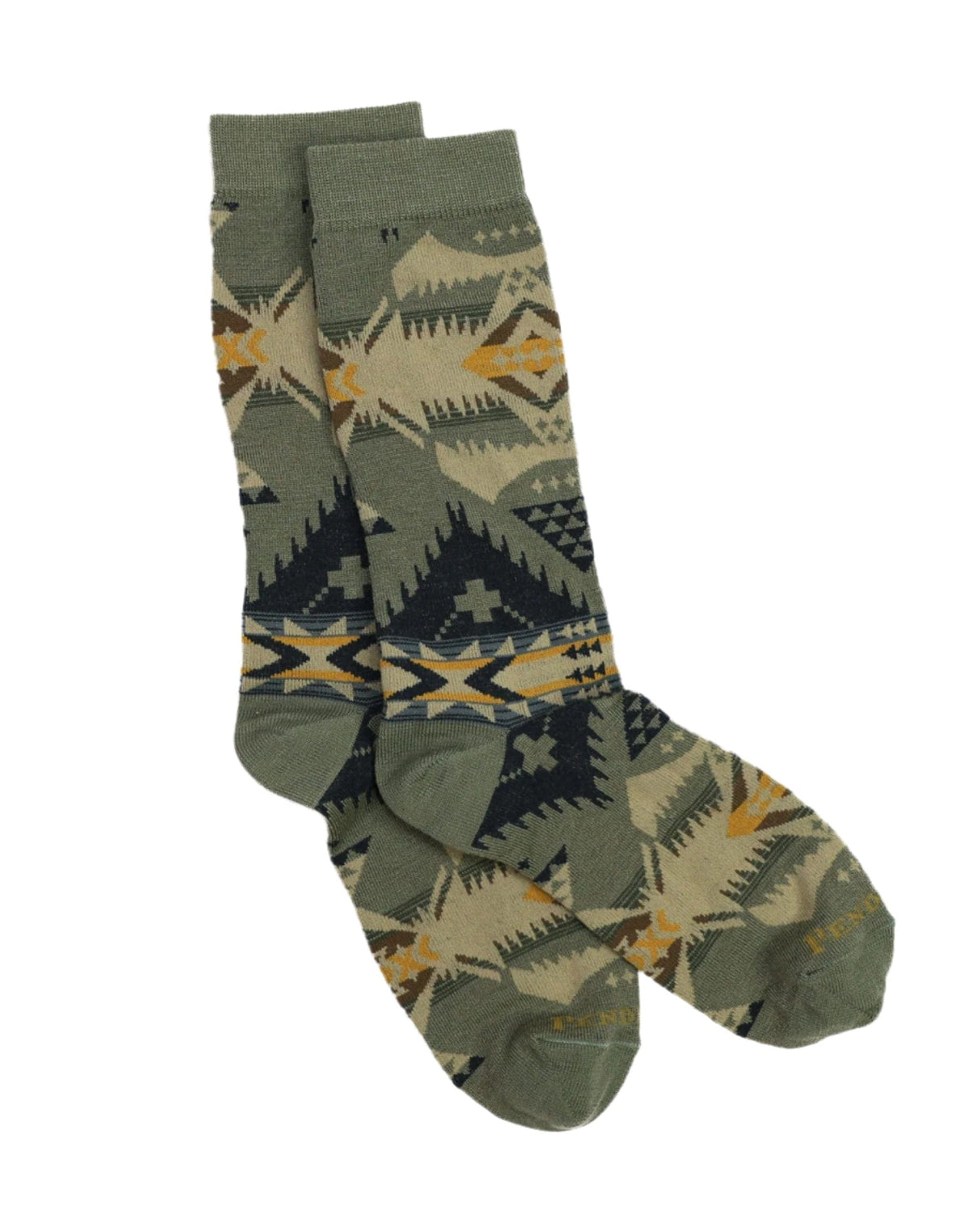 Pendleton Nehalem Crew Socks  -  Medium / Sage