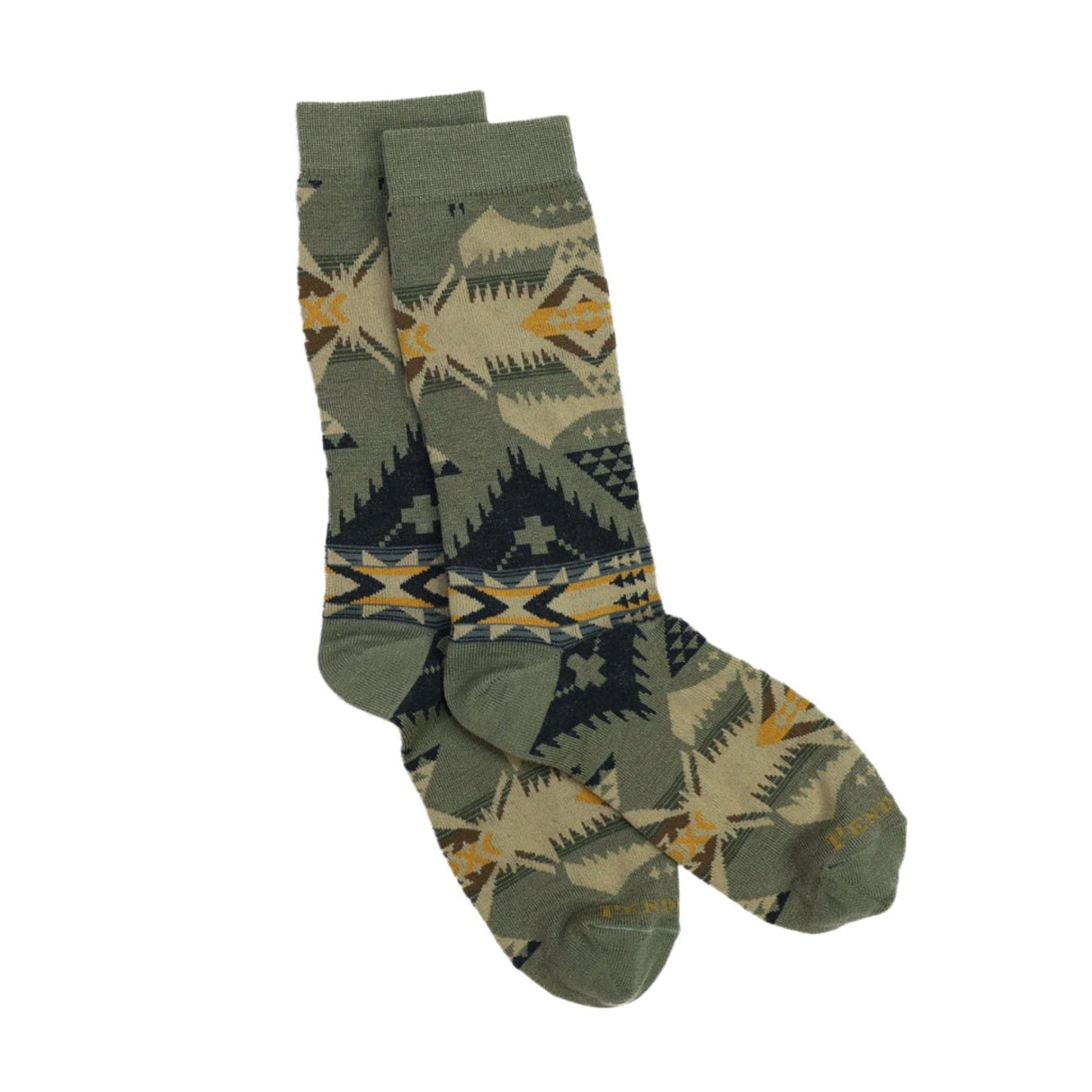 Pendleton Nehalem Crew Socks - Medium / Sage