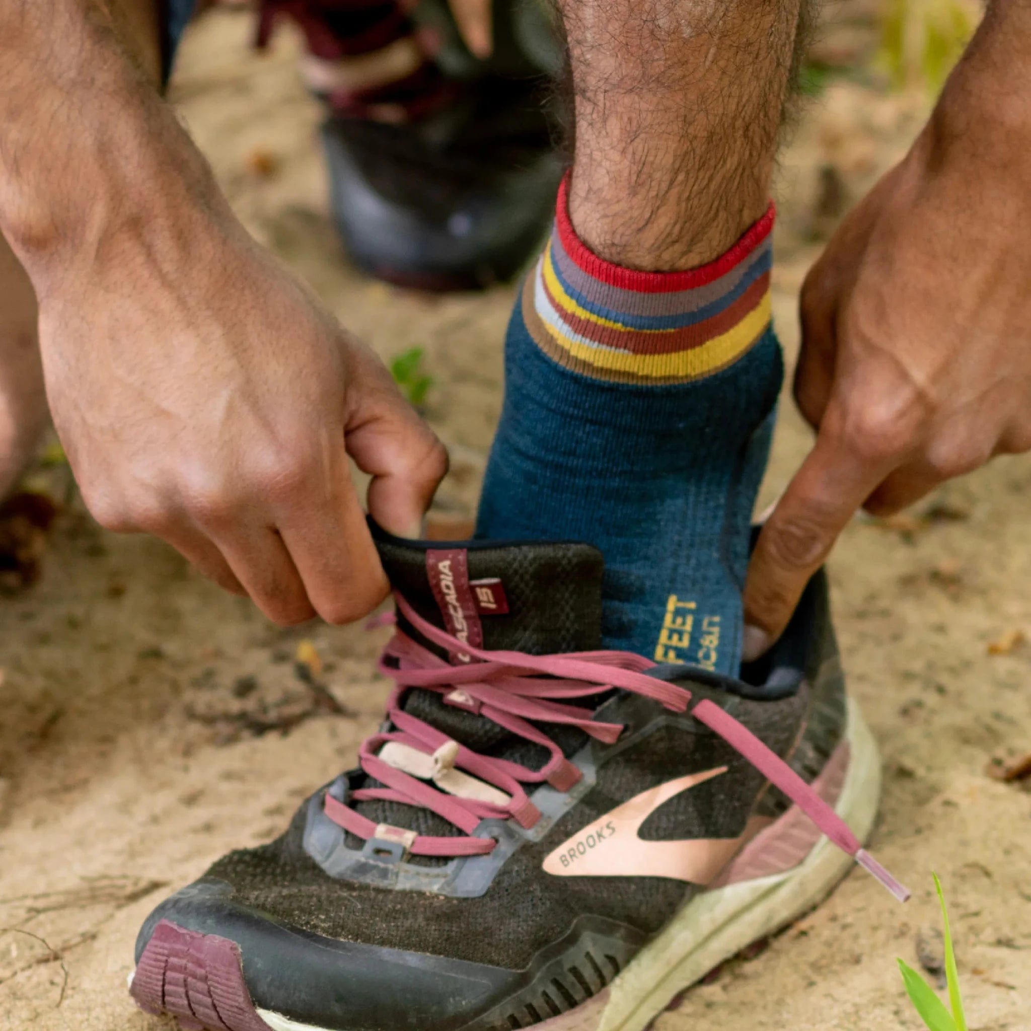 Farm to Feet Max Patch Lightweight Mini Crew Hiking Socks  -