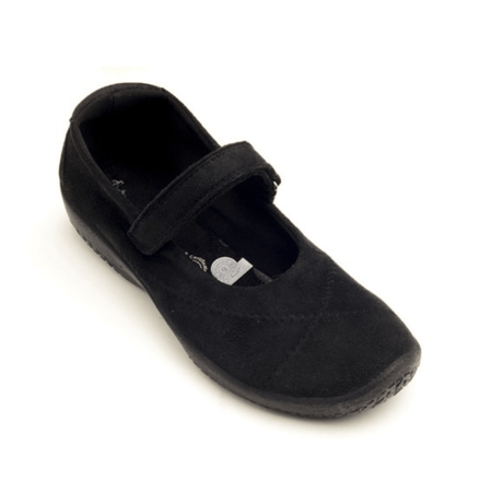 Arcopedico Womens L18 Shoes  -  37 / Black Suede