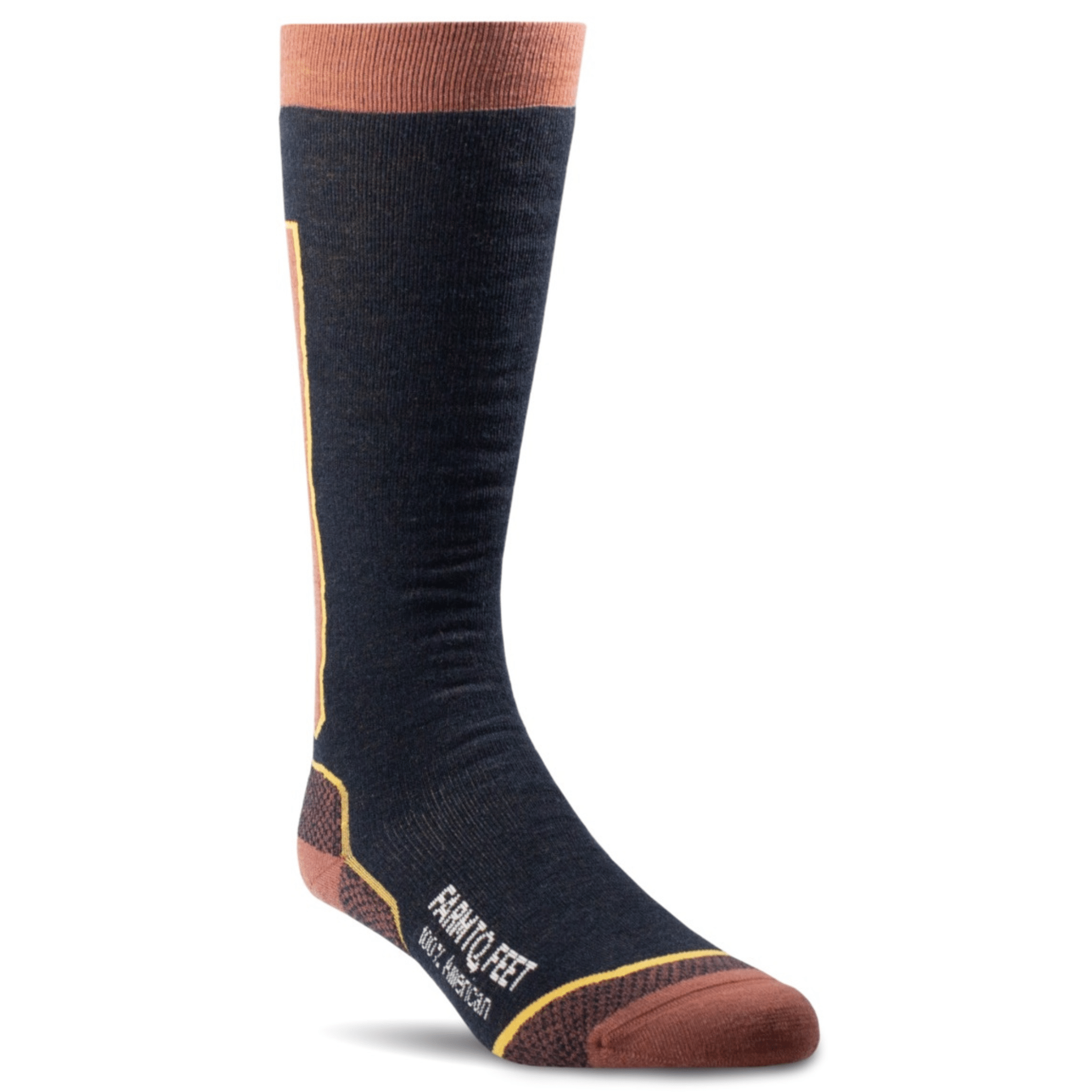 Farm to Feet Park City 2.0 Full Cushion Over-the-Calf Socks  -  Small / Denim Blue